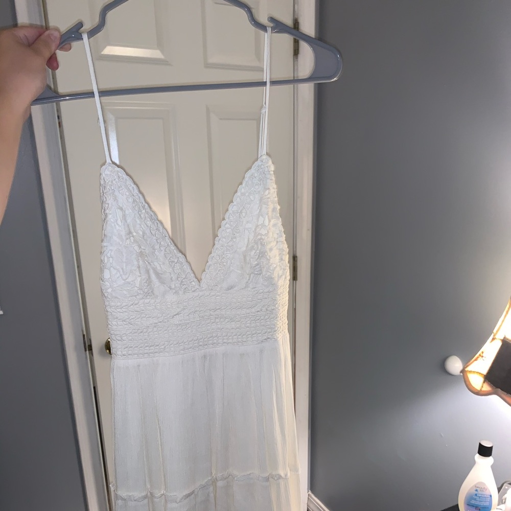 White dress!